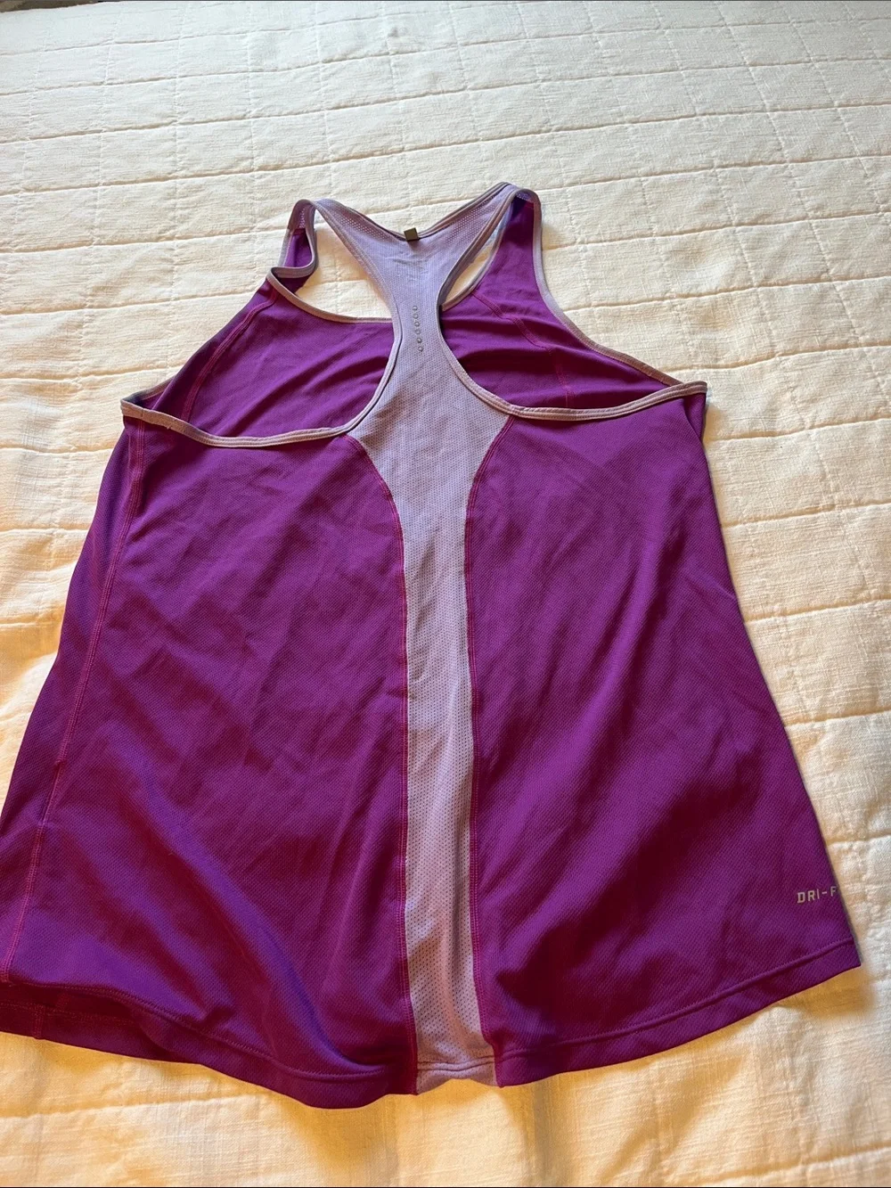Nike Purple Racerback Tank Top